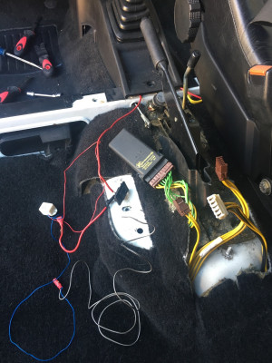 Center Console Wiring.  Own copyright - bxtasy