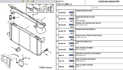 16S radiator