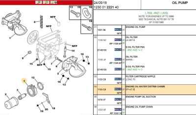 BX XUD7TE oil cooler.JPG